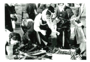 魚市場（1955年頃）