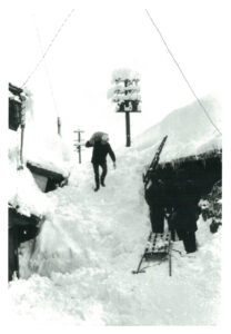 38豪雪、雪の山（1963年）
